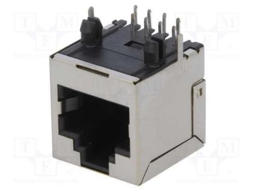 Tomada, RJ45, PIN: 8, Cat: 6, blindadas, Sistema:.