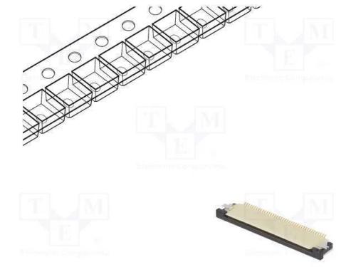 Conector: FFC/FPC, horizontais, PIN: 40, contacto.