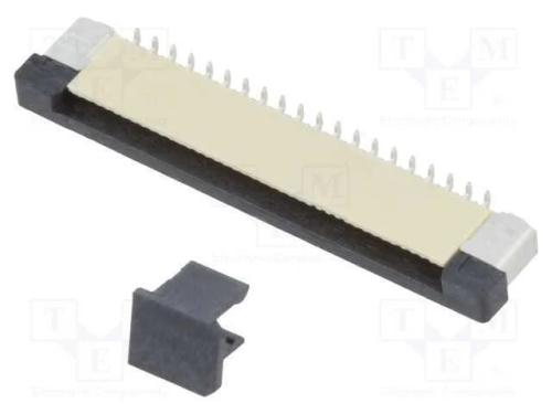 Conector: FFC/FPC, verticais, PIN: 40, ZIF, SMT, .
