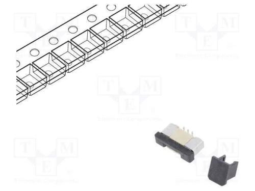 Conector: FFC/FPC, verticais, PIN: 6, ZIF, SMT, 5.