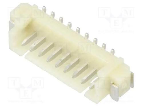 Tomada, Fio-Placa, Macho, 1,25mm, Pin: 9, Smt, 125v, 1a, Estanhado