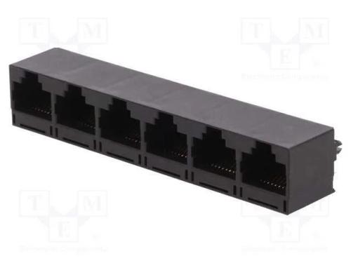 Tomada, RJ45, PIN: 8, Cat: 5, Sistema: 8p8c