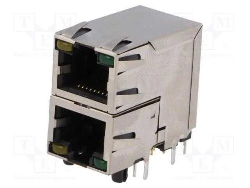 Tomada, RJ45, Cat: 5, blindadas,duplas,com díodo .