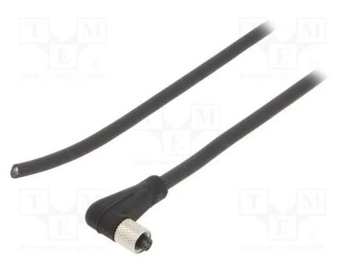 Conector: M5, Ficha, 707, Fêmea, Pin: 4, Não Blindados, Dourado, 1a