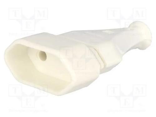 Conector: de alimentação, fêmea, tomada, 2P, 250V.