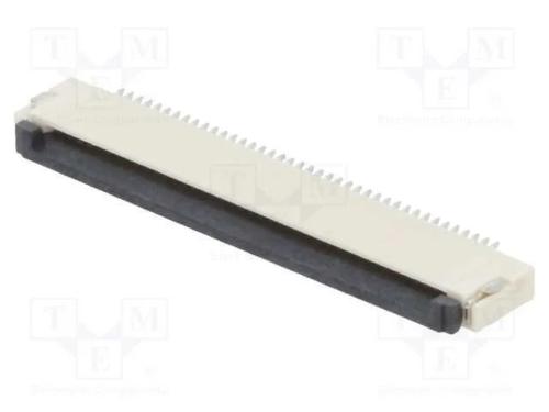 Conector: FFC/FPC, horizontais, PIN: 40, ZIF, SMT.