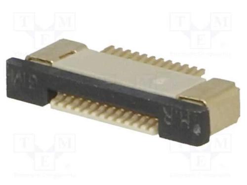 Conector: FFC/FPC, horizontais, PIN: 12, contacto.