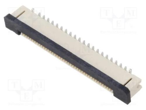 Conector: FFC/FPC, verticais, PIN: 40, ZIF, SMT, .