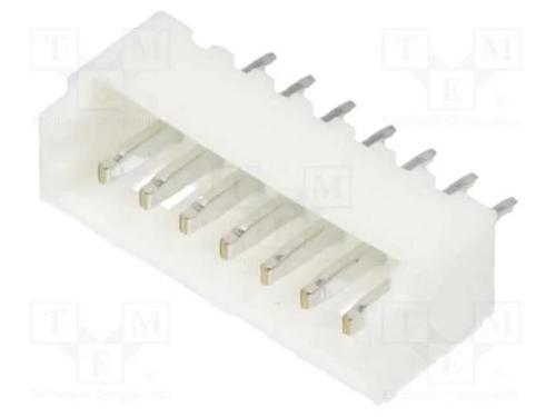 Tomada, Fio-Placa, Macho, 1,25mm, Pin: 7, Tht, 125v, 1a, Estanhado