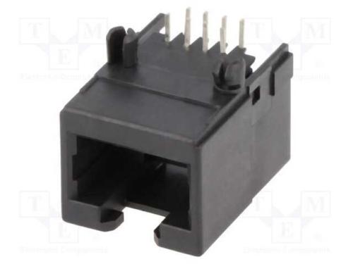 Tomada, RJ45, PIN: 8, Cat: 6, Sistema: 8p8c, para.