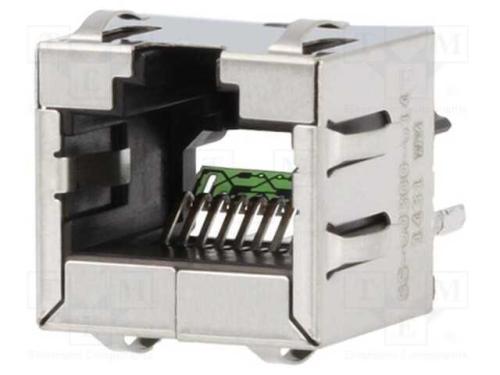Tomada, RJ45, PIN: 8, Cat: 6a, blindadas, Sistema.