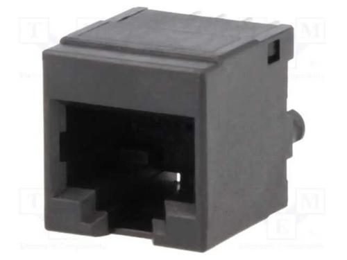 Tomada, RJ45, PIN: 8, Sistema: 8p8c, para PCB, TH.