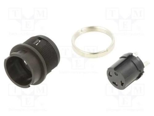 Conector: Redondos, Tomada, 678, Fêmea, Pin: 3, Prateado, 7a, Ip40