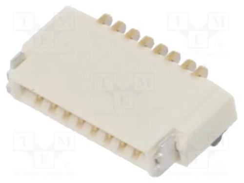 Conector: FFC/FPC, horizontais, PIN: 8, ZIF, SMT,.