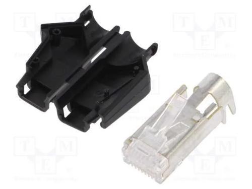 Ficha, RJ45, TM21P, PIN: 8, Cat: 5e, blindadas,co.