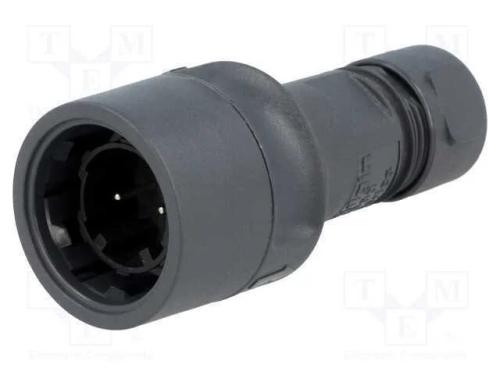 Conector: redondos, ficha, macho, PIN: 2, Buccane.