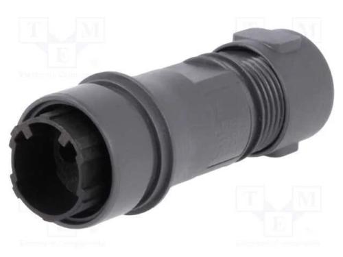 Conector: redondos, ficha, macho, PIN: 2, sem con.