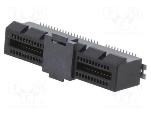 Conector: para Cartões, Simples, Smt, para Pcb, Pin: 64, 1mm