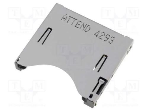 Conector: para Cartões, Sd, Push-Push, Smt, Dourado