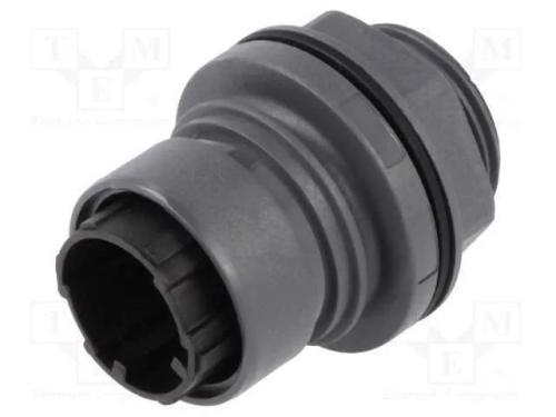 Conector: redondos, tomada, macho, PIN: 22, sem c.