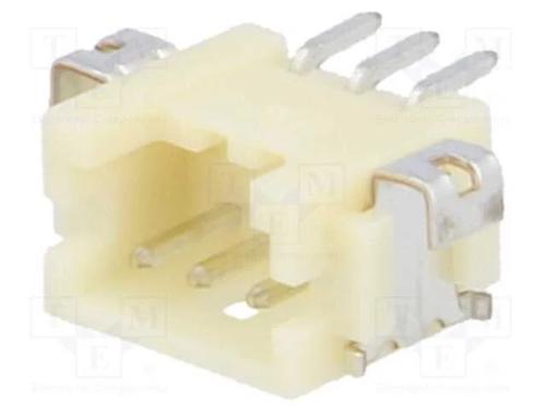 Tomada, Fio-Placa, Macho, Df13, 1,25mm, Pin: 3, Smt, para Pcb