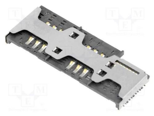 Conector: para Cartões, Microsd,Sim, Sim X2 + Microsd, Smt