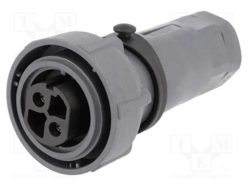Conector: redondos, ficha, fêmea, PIN: 2, Buccane.
