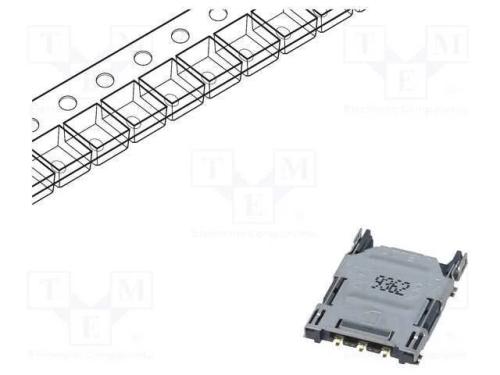 Conector: para Cartões, Nano Sim, Smt, Pin: 6
