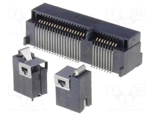 Conector: Pci Express Mini, Horizontais, Smt, Dourado, Pin: 52
