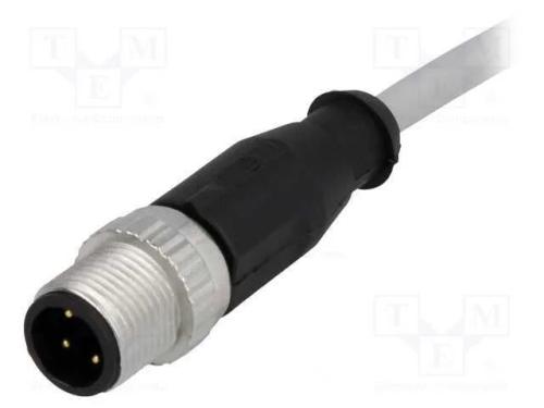 Ficha, M12, PIN: 4, macho, código A-DeviceNet / C.