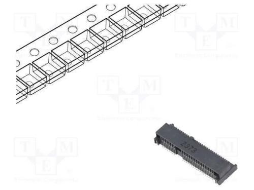 Conector: Pci Express Mini, Horizontais, Smt, Dourado, Pin: 52