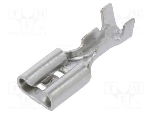 Conetor: plano, 4,8mm, 0,5mm, macho, 0,5÷1mm2, ce.
