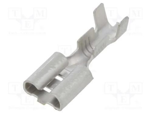 Conetor: plano, 6,3mm, 0,8mm, macho, 0,5÷2mm2, ce.