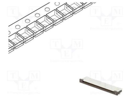 Conector: FFC/FPC, horizontais, PIN: 40, contacto.