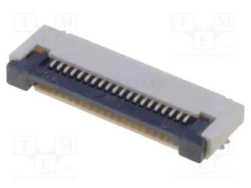 Conector: FFC/FPC, horizontais, PIN: 20, contacto.