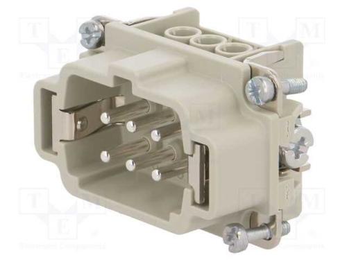 Conector: HDC, inserto de contatos, macho, EPIC H.