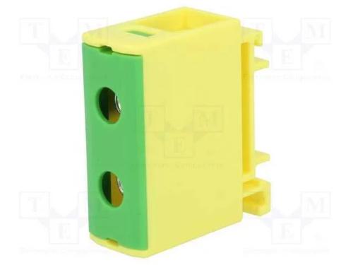 Conector: de carril, 1,5÷50mm2, faixas: 1, braçad.