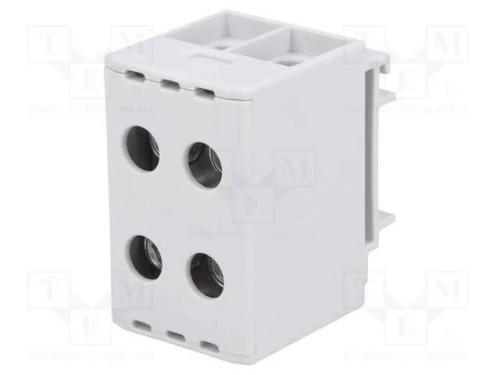 Conector: de carril, 1,5÷50mm2, faixas: 1, braçad.