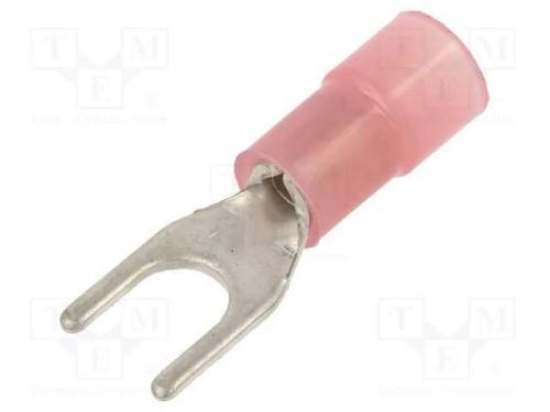 Terminal: terminal forquilha, M4, : 4,2mm, 0,25÷1.