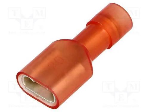 Conetor: plano, 6,3mm, 0,8mm, macho, 0,25÷1,5mm2,.