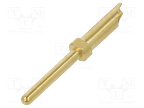 Contacto, macho, dourado, 0,2÷0,5mm2, solda, 5A, .