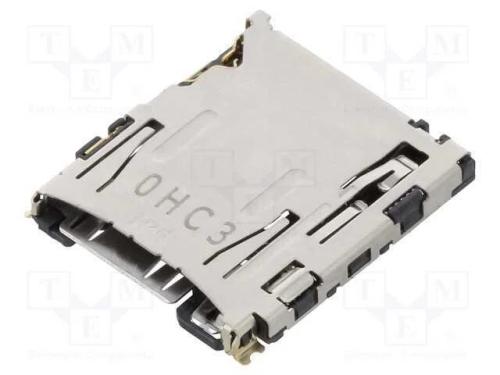 Conector: para Cartões, Microsd, Push-Push,Top Board Mount, Smt