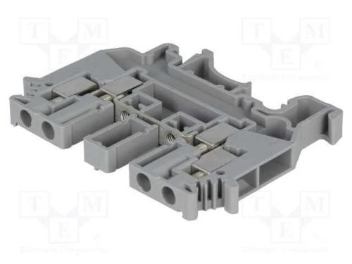 Conector: de carril, 0,2÷4mm2, faixas: 1, braçade.