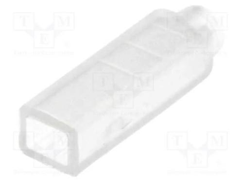 Cobertura do conector, macho, para conectores 2,8.