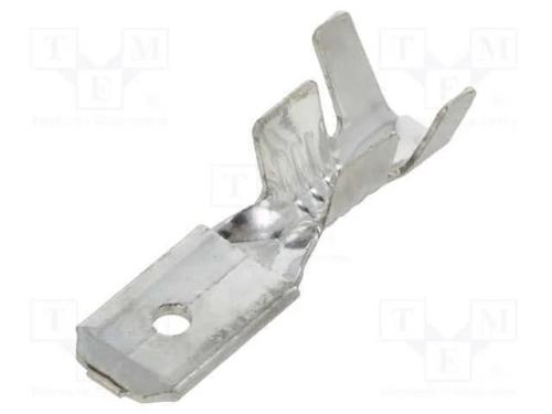 Conetor: plano, 6,3mm, 0,8mm, fêmea, 4÷6mm2, cerr.