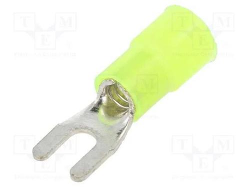 Terminal: terminal forquilha, M3,5, : 3,7mm, 4÷6m.