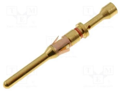 Contacto, Macho, 16, Dourado, 0,13÷0,2mm2, 26awg÷24awg, a Granel