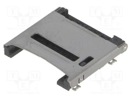 Conector: para Cartões, Microsd, Blindadas,Com Tampa Articulada