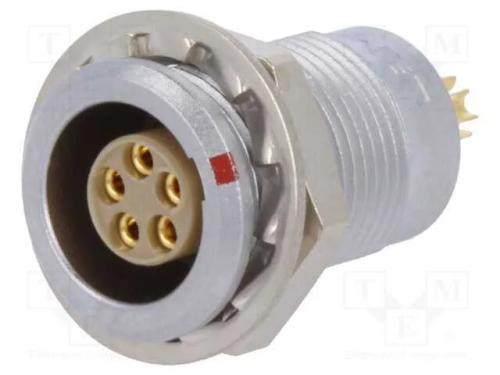 Conector: Redondos, 0b, Tomada, Fêmea, Pin: 5, Solda, 6,5a, Simples