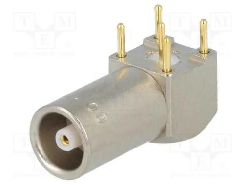 Conector: Concêntricos, 00, Tomada, Fêmea, Tht, para Pcb, 4a, Ip50